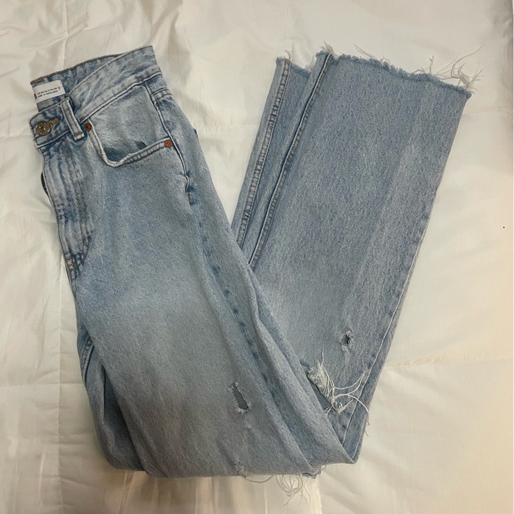 Zara wide leg jeans
